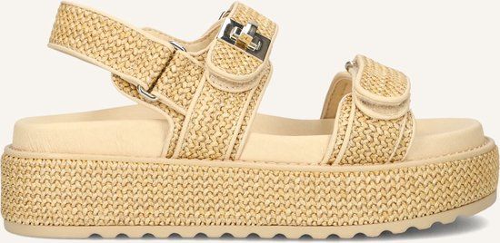 Steve Madden Bigmona Sandalen - Dames - Beige - Maat 39