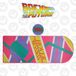 FaNaTtik Back to the Future Set de tapis de bureau et sous-verres Hoverboard Édition limitée Papeterie