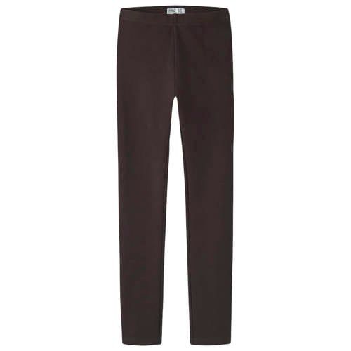 NAME IT KIDS regular fit legging - donkerbruin