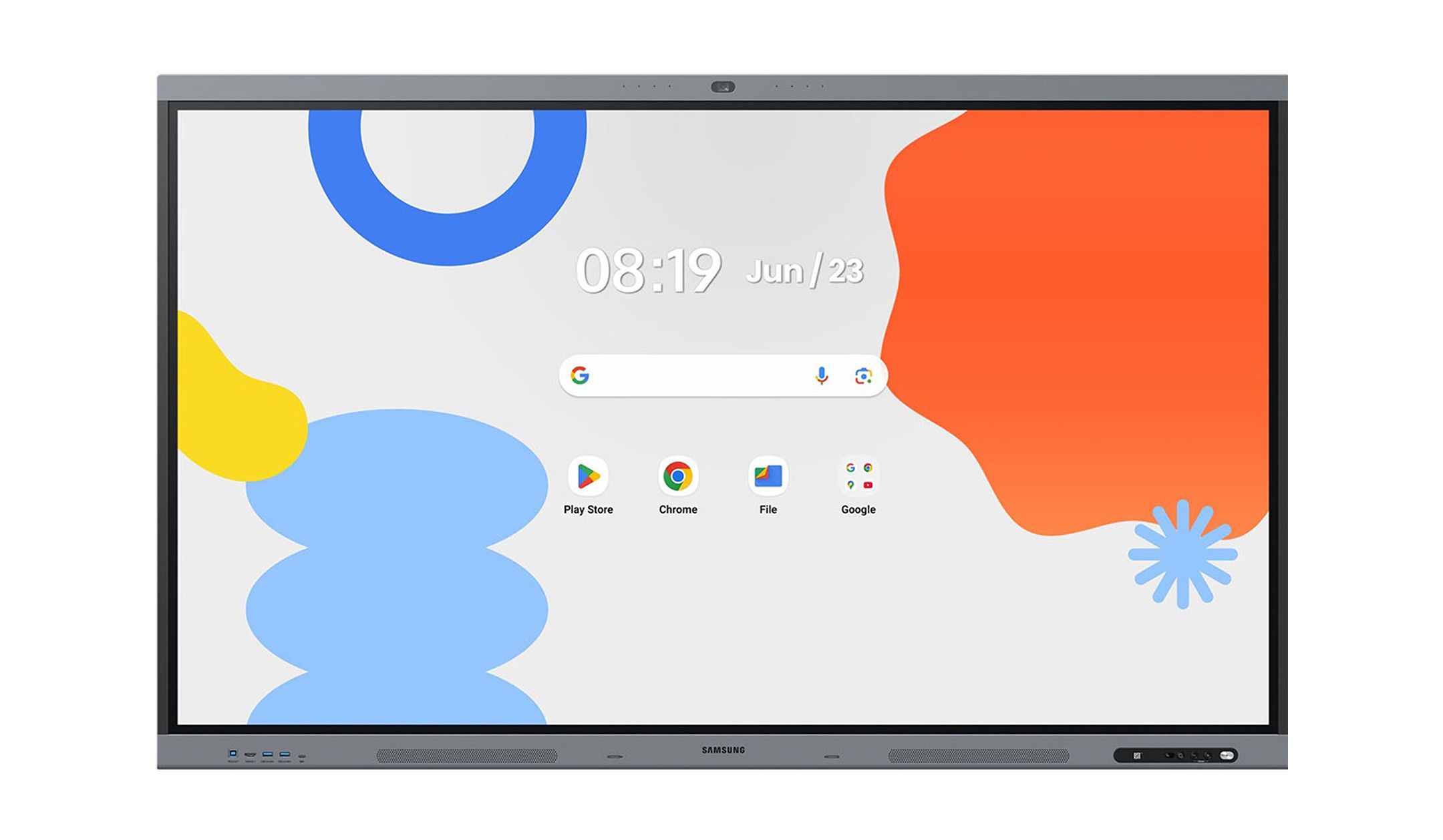 Samsung WA86FX-P 86-inch interactief display met alles-in-één videogespreksysteem