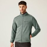 Regatta Fleece Heren Hiking Zip-up Met Zijzakken Grijs Maat S
