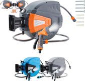 Haspel 15m avec mécanisme de rembobinage automatique et 9 fonctions de pulvérisation