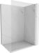Mexen Lunar L paroi de douche Walk-in droite 70 x 200 cm, transparent 8 mm, chrome