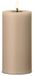 Ester & Erik Bougie pilier LED H15cm nougat note