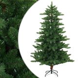 vidaXL Kunstkerstboom 150 cm PVC en Metaal Groen