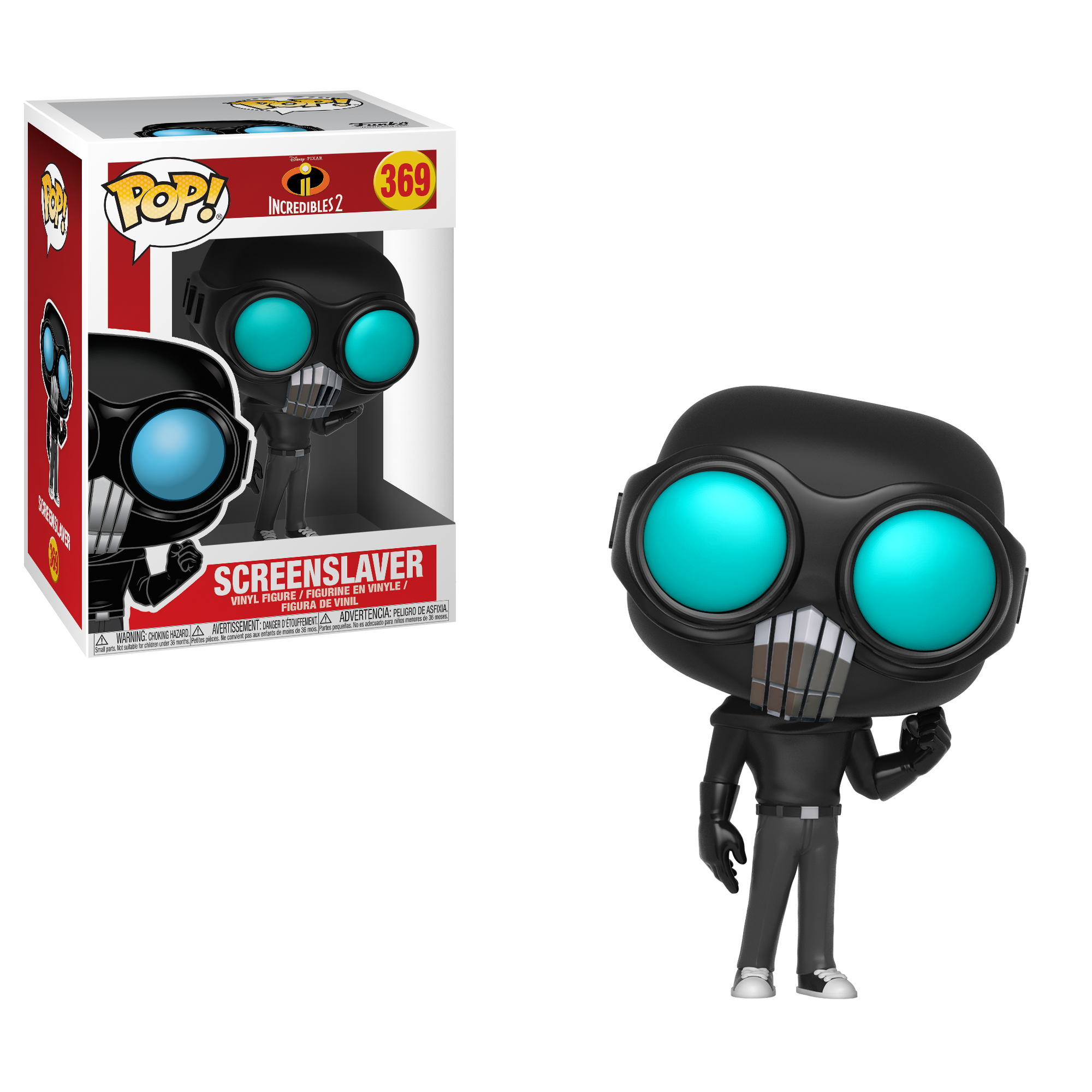 Funko Pop! Disney: Incredibles 2 - Screenslaver - Verzamelfiguur - 10cm