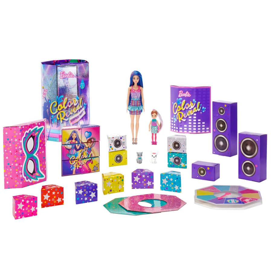 Barbie Méga Coffret Color Reveal - GXJ88 - Meisje - 3+ jaar