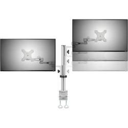 Speaka SP-DUAL-ARM Monitor-tafelbeugel - 13" - 27" - Kantelbaar en zwenkbaar - Roteerbaar
