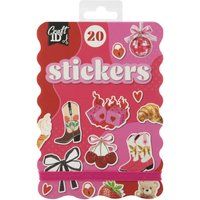 Top1Toys Stickerboek 20 vellen, 11x18 cm