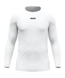 Jako Lightweight Longsleeve Heren - Wit | Maat: S