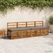 vidaXL - 1-delig - Bankkussen - VUGHT - 100% - Polyester - Grijs - 120 x 50 x 5 cm