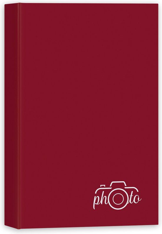 ZEP - Insteek Fotoalbum - Rood - 80 foto's 10x15 - XF468R