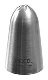 Staedter Big Rozet met punt, zilver, roestvrij staal, zilver, 12 mm
