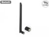 Delock The Launch Distribution WLAN 802.11 A/AX/A/B/G/N/N ANTENNE RP-SMA-plug 5 DBI 20 cm Omnidirectioneel met kantelgewricht flexibel en rubberoppervlak zwart