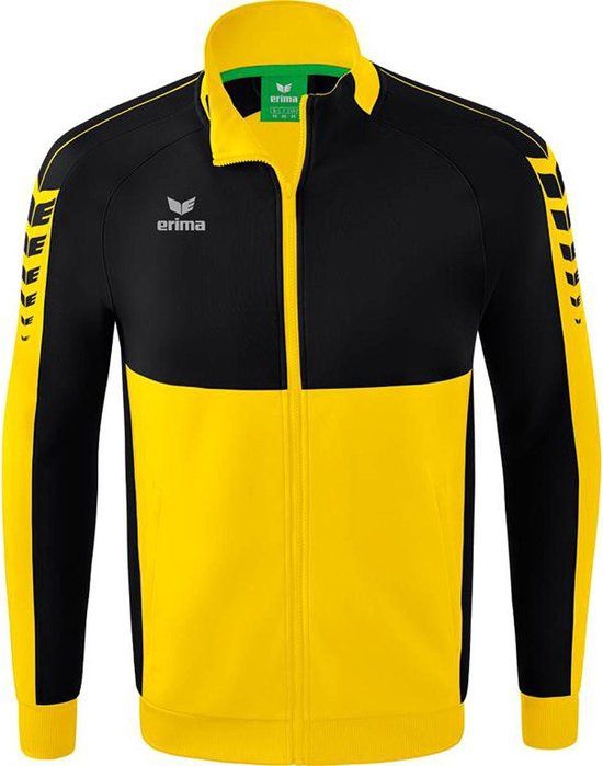ERIMA Six Wings Worker Jack - Geel/Zwart - Maat XL - Heren
