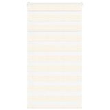 VidaXL Zebra rolgordijn 85x150 cm stofbreedte 80,9 cm marmerbeige