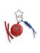 Tommy Jeans Sleutelhanger blauw / rood / zilver