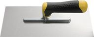 HARDY Lijmspaan Glad 28x12cm RVS Zwart/Geel