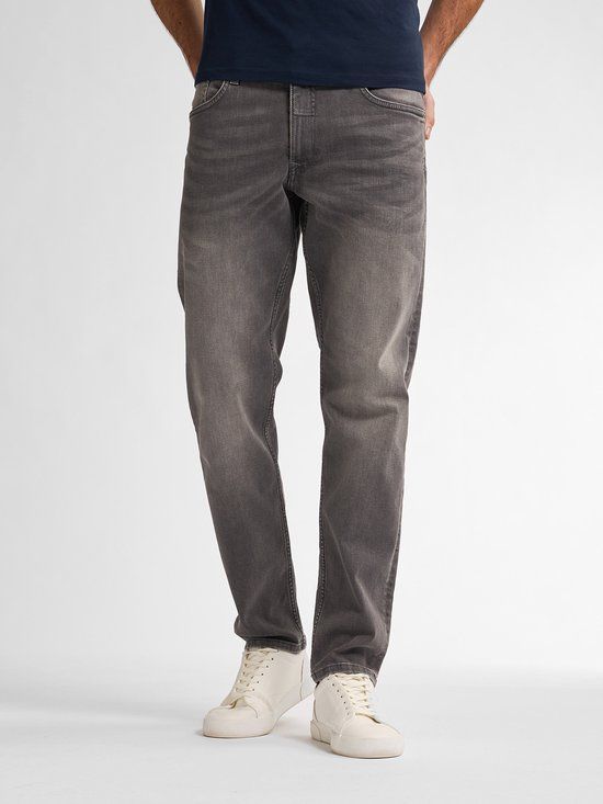 Petrol Industries Russel Regular Tapered Fit Jeans - Grijs - Maat 32