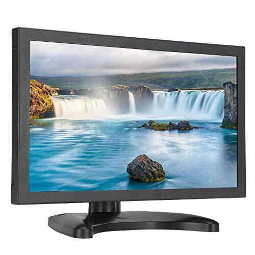 Tonysa Full HD industriële monitor, 11,6 inch 16: 9 breedbeeld touchscreen TFT-scherm HDMI VGA USB Meerdere interfaces 1000: 1 Contrast embedded display voor pc's, CCTV's, camcorders, computers,enz(EU)