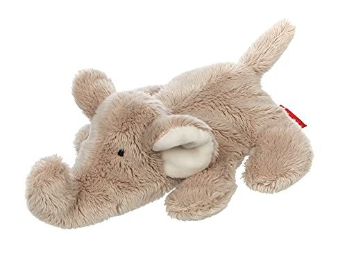 Sigikid 42592 Mini Olifant, Guddly Gadgets Knuffeldier, grijs
