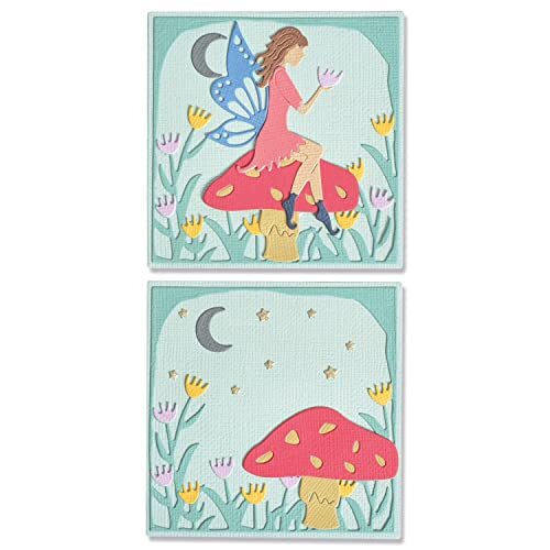 Sizzix Thinlits Die Set 13PK Fairy Scene van Lisa Jones | 666018 | Hoofdstuk 4 2022