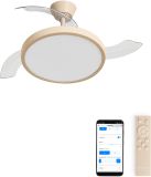 Create - Plafondventilator WIND CLEAR STUDIO Ø108cm Zand 40W WIFI