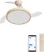 Create - Plafondventilator WIND CLEAR STUDIO Ø108cm Zand 40W WIFI