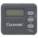 Culinare DigiTimer Keuken Digitale Timer, Grijs, Kunststof, Kookwekker, Tijd Tot 20 Uur/Inclusief Standaard En Achterste Magneet, Batterij Inbegrepen