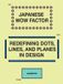 Japanese Libri GmbH Japanese Wow Factor /anglais: Redefining Dots, Lines, and Planes