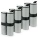 Set de 4 sacs de sable imperméables pour tente, auvent ou parasol - Gris