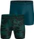 Björn Borg Bjorn Borg Boxershorts sports microfiber 2-pack blauw/groen