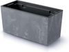 Prosperplast Bac à fleurs bac à balcon Urbi Case 40x18x19cm - MARENGO