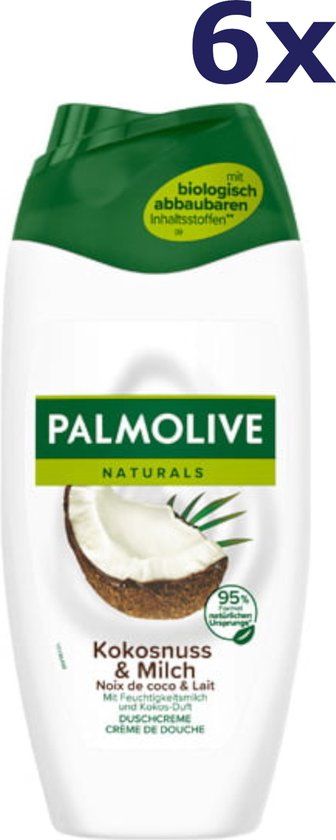 6x Palmolive Douchegel - Cocos - 250 ml