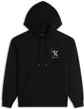 Daily Paper Hoodie met capuchon, lange mouw, steekzakken, regular fit, unisex, zwart, maat XL