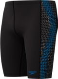 Speedo End+ Tech Panel Jammer Heren - Zwart/Blauw - XL