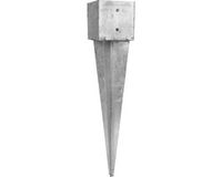 Wovar Paalhouder met punt 14.5 x 14.5 x 75 cm | Per Stuk