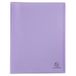 Exacompta - Ref. 88670E - Halfstijve polypropyleen documentbeschermer Chromaline Pastel - 120 weergaven - 60 zeer transparante kristalheldere vakken - formaat 24x32 cm - voor A4 - willekeurige kleur