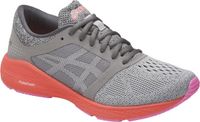 Asics RoadHawk FF T7D7N-9793 Vrouwen Grijs Hardloopschoenen