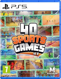 Mindscape 40 Sport Games in 1 - PS5 - Blu-ray - Standard Edition