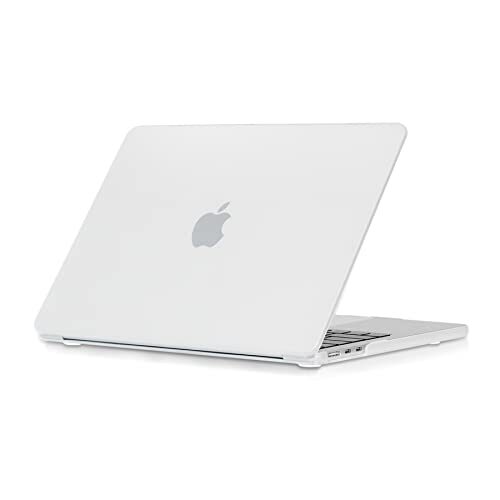 Lunso - cover hoes - Geschikt voor MacBook Air 13 inch M2 (2022) - Mat Transparant