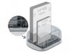 Delock 64090 station de base pour stations de stockage USB 3.2 Gen 1 (3.1 Gen 1) Type-C Transparent