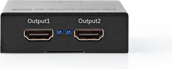 Nedis HDMI Splitter - 2-poorts - 4K@60Hz - Antraciet