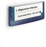 DURABLE Naambord Click Sign, kunststof, 149 x 52,5 mm, Blauw