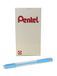 Pentel Clic Colors Retractable Eraser met grip, hemelsblauw