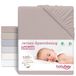 babybay Jersey hoeslaken Deluxe, beige, 140 x 89 cm
