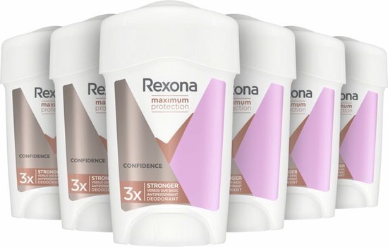Rexona Deodorant Stick Women Maximum Protection Confidence Voordeelverpakking 6x 45ml