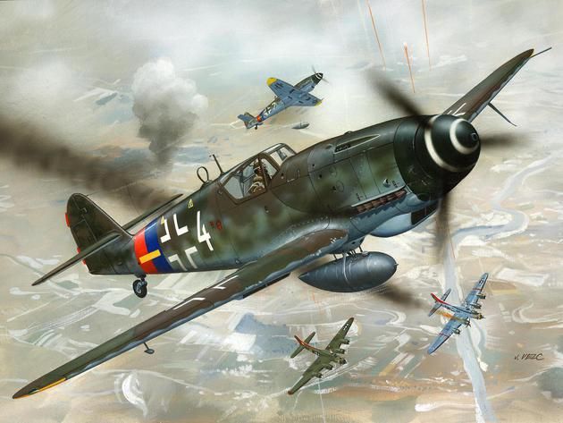Revell Messerschmitt Bf 109 G-10 Vliegtuig model - 04160