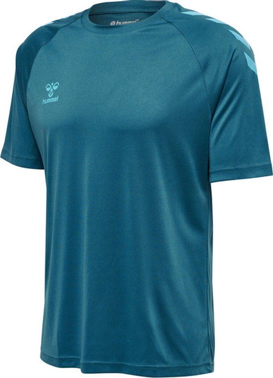 Hummel Core XK Core Poly Shirt Heren - blauw - Maat S