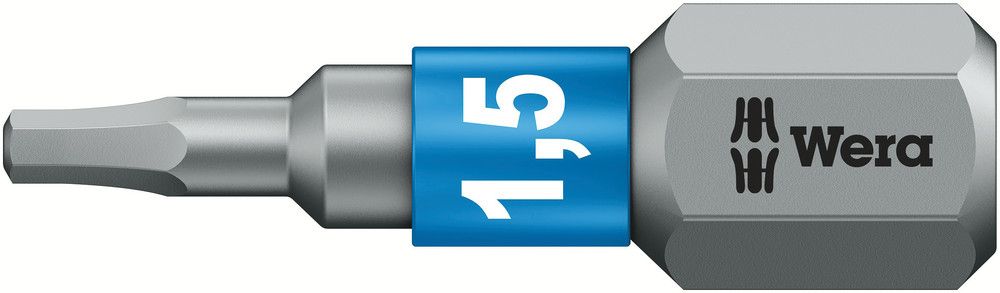 Wera 840/1 BTZ Zeskant Bits, 1,5 x 25 mm - 10 stuk(s)